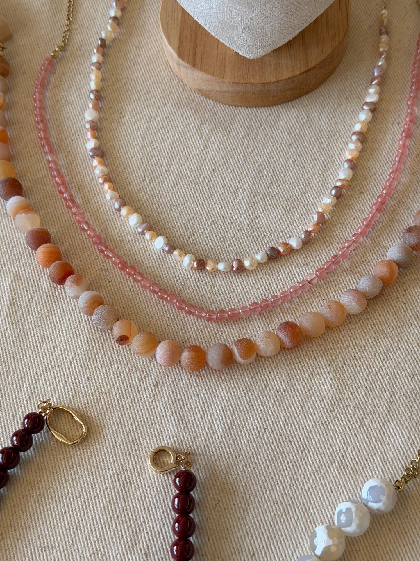 Collares Piedras Naturales