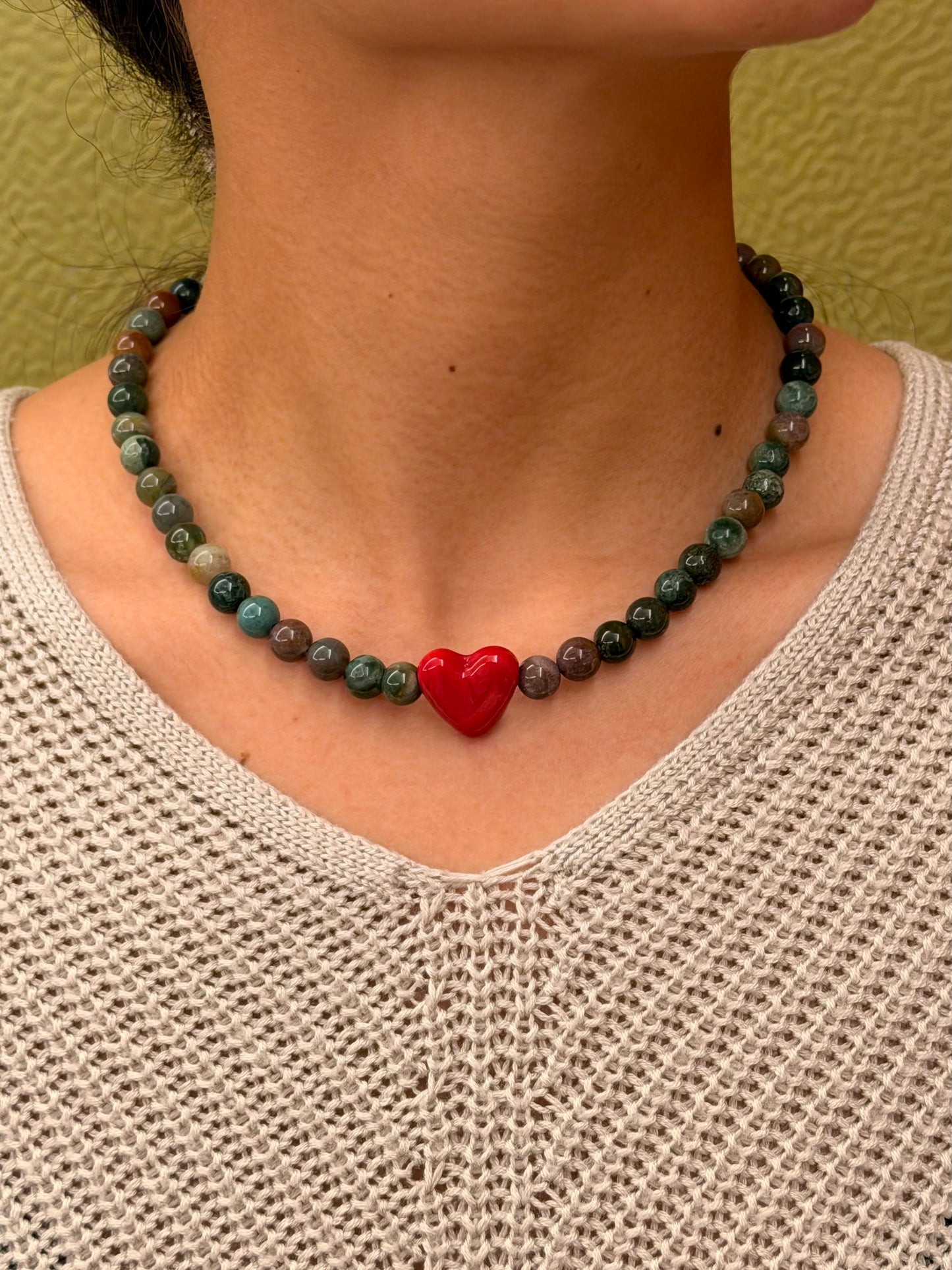 Ágata India Corazón