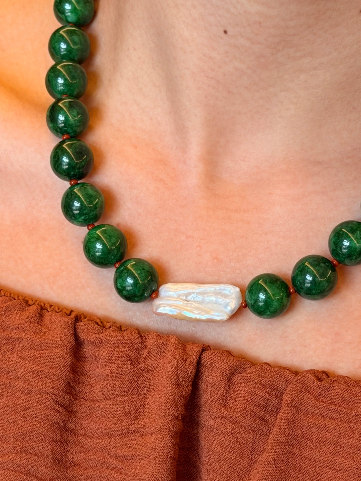 Jade Verde - 14mm