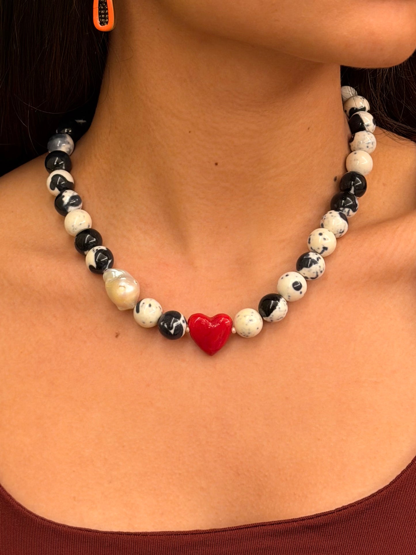 Ágata Panda con Corazón