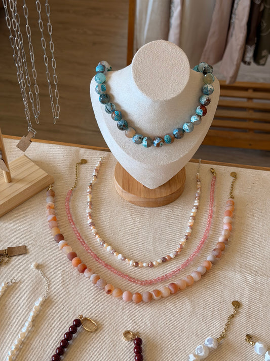 Collares Piedras Naturales