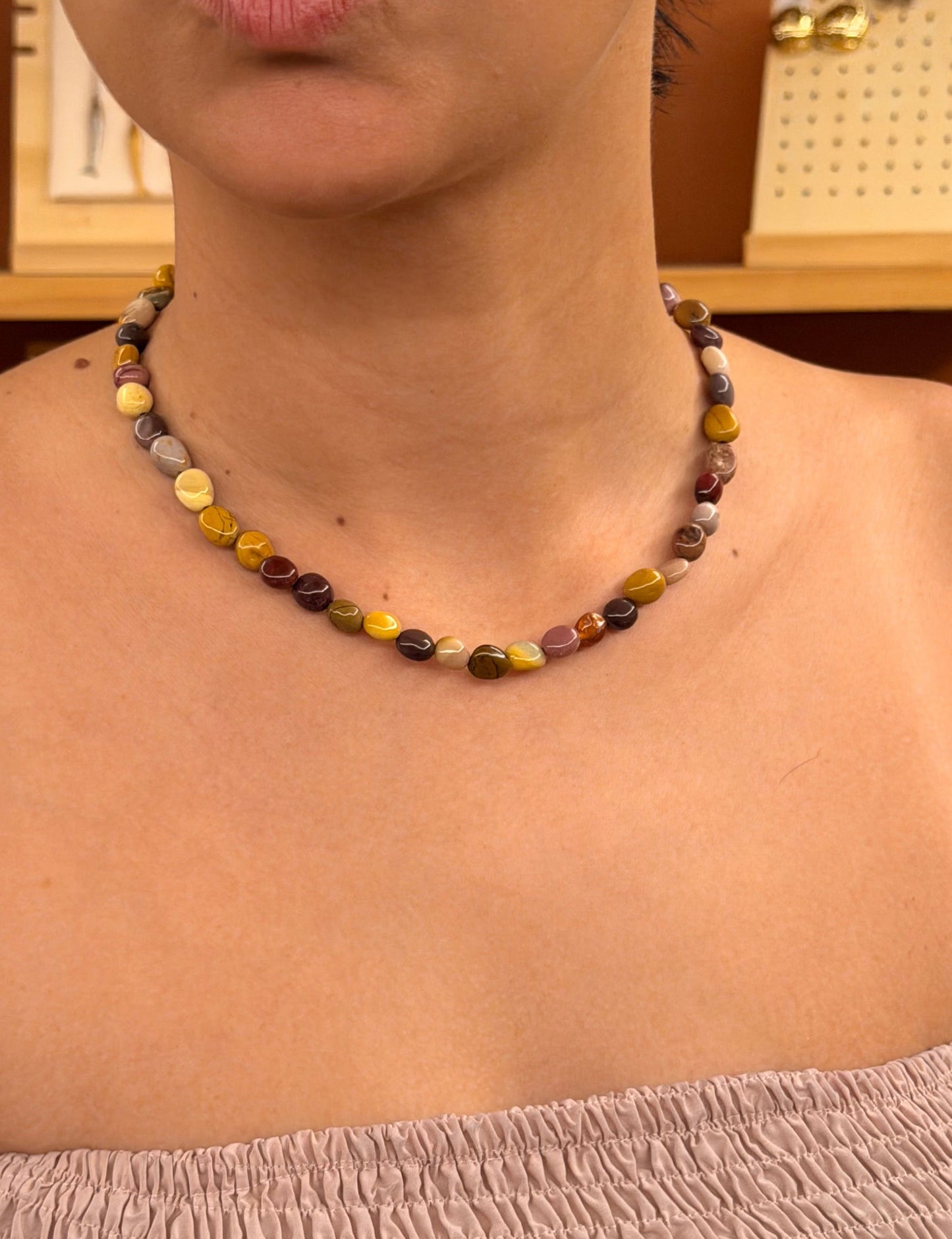Jaspe Mookaite Natural 6-7 mm
