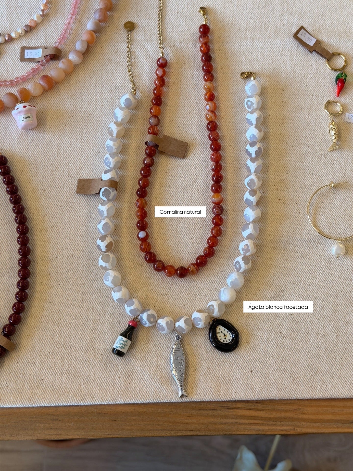 Collares Piedras Naturales