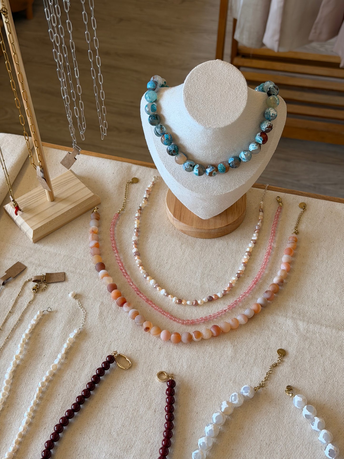 Collares Piedras Naturales